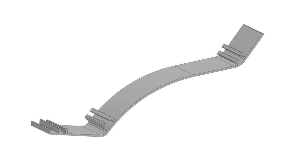 High-Speed Rail Side/Roof Structural Profile