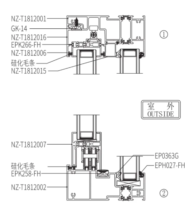 NZ-TS120 Lift-and-Slide Window Series