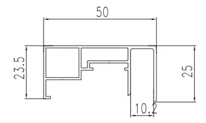 40mm Extremely Narrow Door Frame Trim
