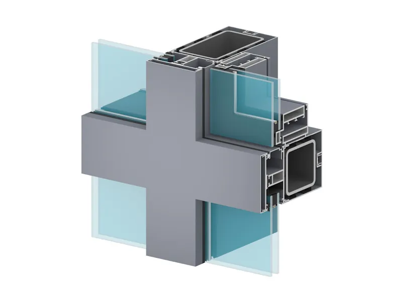 MQ200 Exposed-Frame Curtain Wall