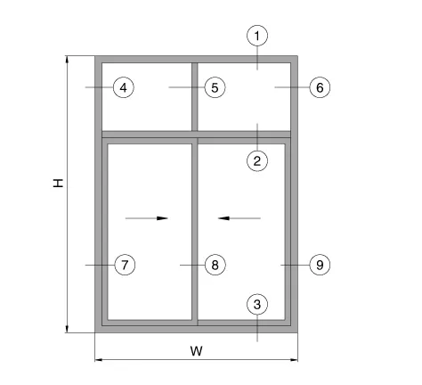 A728 Sliding Window Series