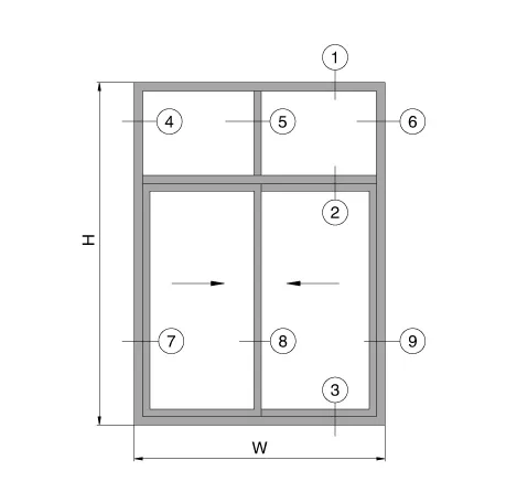A70 Sliding Window Series