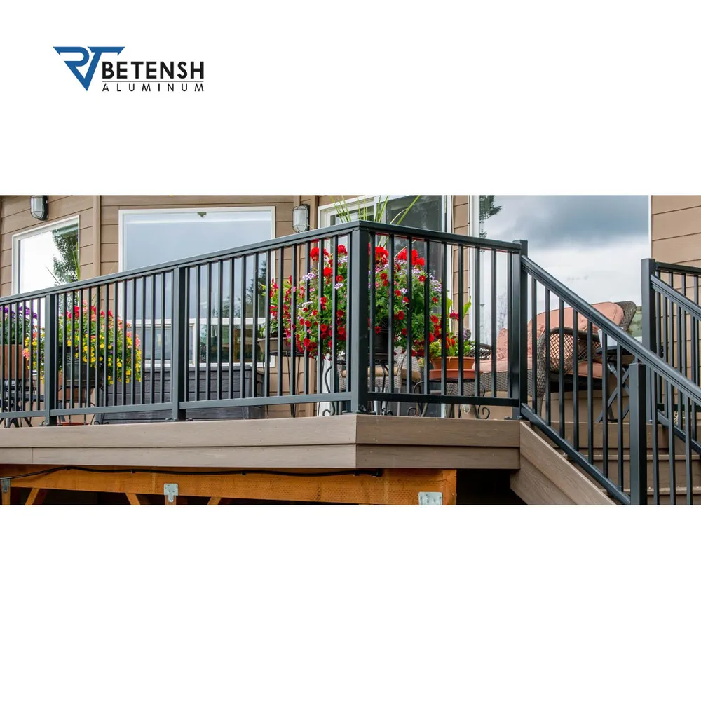 Decorative Aluminum Deck Railing & Handrail
