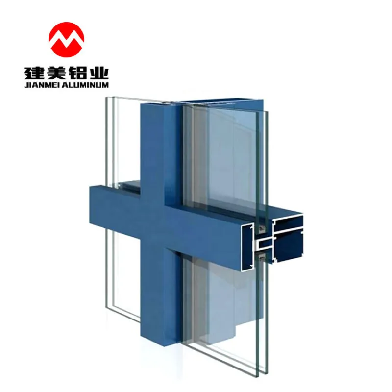 Glass Curtain Wall Frame Profile