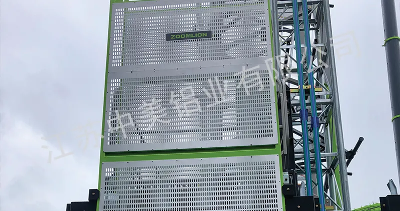 Construction Elevator Aluminum Cage Door